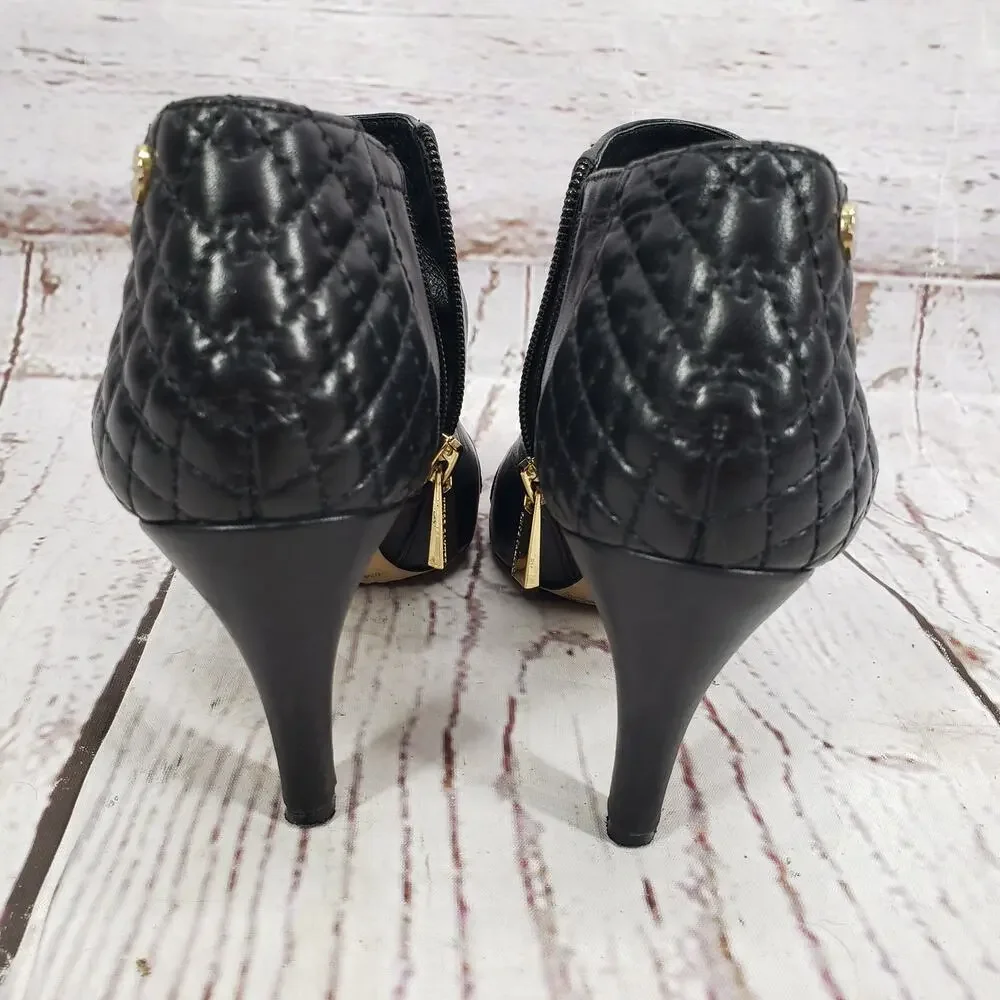 Vince Camuto Valentina Women's Black Leather Ankle Boots Size 6M